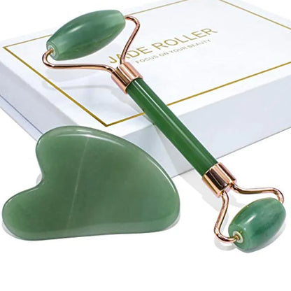 Set de Jade Roller y Guasha