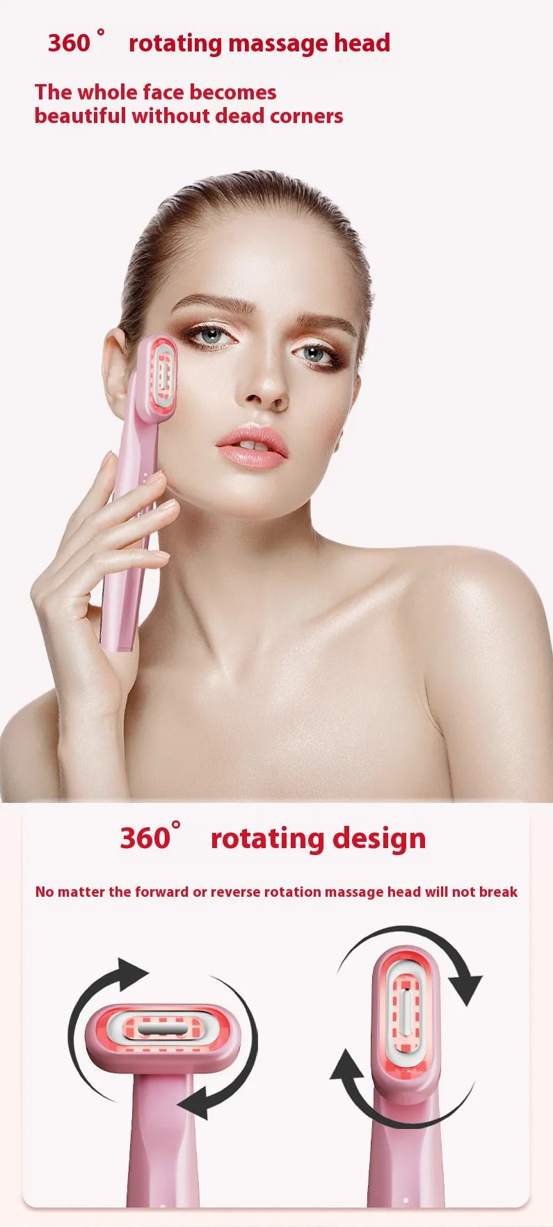 Wand de Terapia de Luz LED para el Rostro